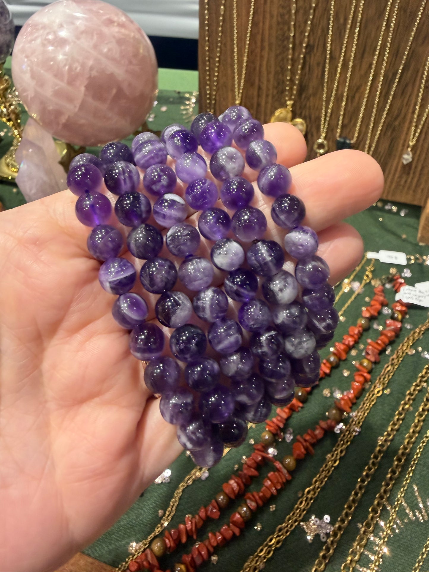 Amethyst Bracelet 8mm