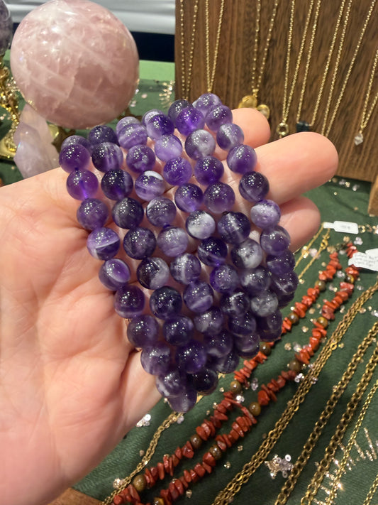Amethyst Bracelet 8mm